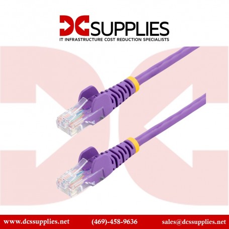 Belkin A3L791-10-PUR CAT 5e RJ45 Patch Cable 10-Ft Purple (A3L791-10-PUR)