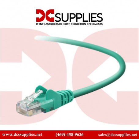 Belkin A3L791-10-GRN CAT 5e RJ45 Patch Cable 10-Ft Green (A3L791-10-GRN)