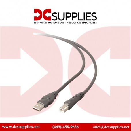 Belkin F3U133-06INCH PRO Series - USB cable - USB to USB Type B - 5.9 in (F3U133-06INCH)