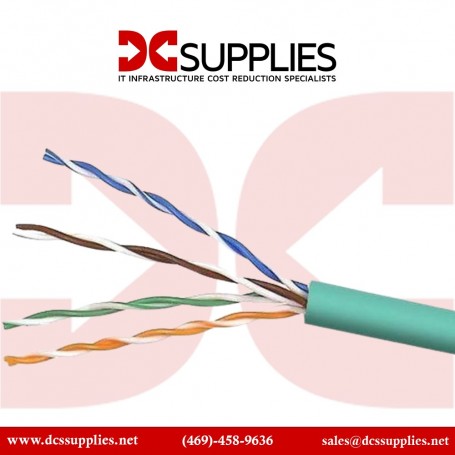 Belkin A7L504-1000-GRN 1000 ft. Cat 5E Green Network Cable (A7L504-1000-GRN)