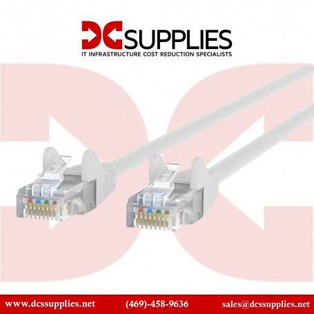 Belkin A3L791-03-WHT CAT5e RJ45 Patch Cable 3-Ft - White (A3L791-03-WHT)