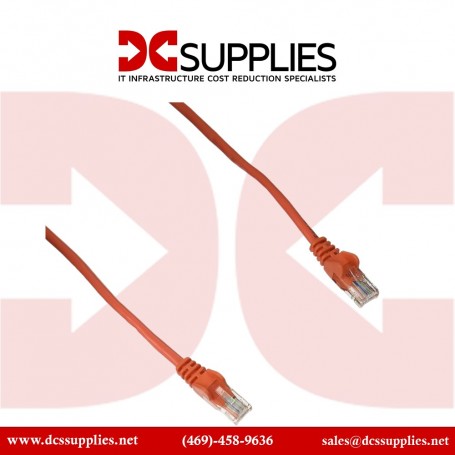 Belkin A3L791-05-ORG CAT 5e RJ45 Patch Cable 5-Ft Orange Standard (A3L791-05-ORG)