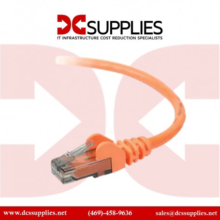 Belkin A3L791-05-ORG CAT 5e RJ45 Patch Cable 5-Ft Orange Standard (A3L791-05-ORG)