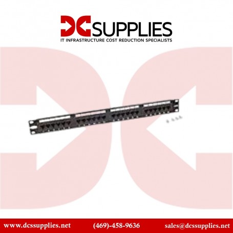Belkin C-PP5-24-F-BK CAT5E 24 Ports Patch Pannel Black (C-PP5-24-F-BK)