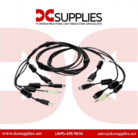 Vertiv AVOCENT CBL0117 KVM Cable, Dual HDMI and Audio, 10 ft (CBL0117)