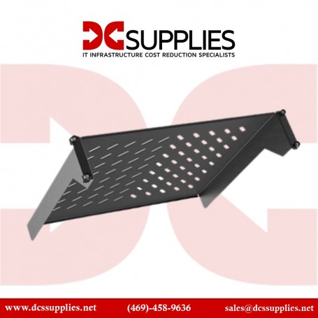 Vertiv VRA3001 2U 19 Cantilever Fixed Shelf 50Lbs Black Qty 1 (VRA3001)