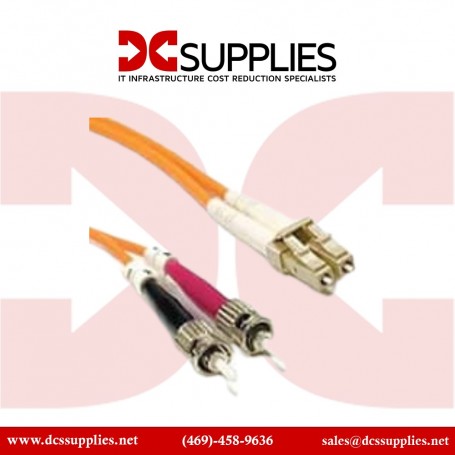 Belkin F2F202L7-02M Multimode Duplex 62.5/125 Fiber Optic Patch Cable (2 Meters, SC/LC) (F2F202L7-02M)
