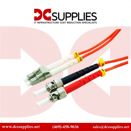 Belkin F2F202L7-02M Multimode Duplex 62.5/125 Fiber Optic Patch Cable (2 Meters, SC/LC) (F2F202L7-02M)