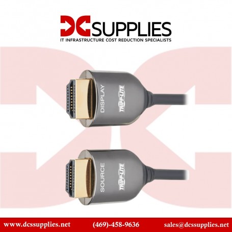 Tripp Lite P568F-30M-8K6 HDMI Fiber Active Optical Cable AOC Plenum Rated 8K 60HZ M/M 30M (P568F-30M-8K6)