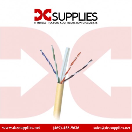 Belkin A7L504-1000-YLW 1000 ft. Cat 5E Yellow Network Cable (A7L504-1000-YLW)