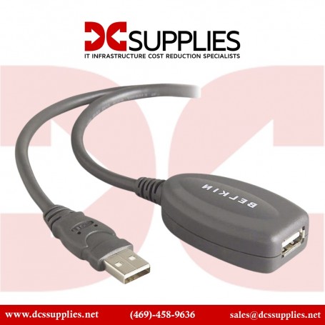 Belkin F3U130-16 USB Active Extension Cable 16-Ft AA M/F (F3U130-16)
