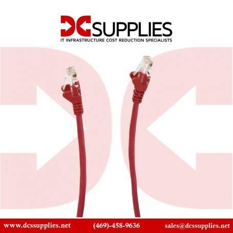 Belkin A3L791-05-RED-S 5 ft. Cat 5E Red Patch Cable CAT5e Snagless RJ-45M / RJ-45M (A3L791-05-RED-S)