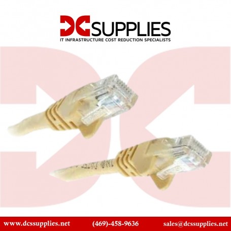 Belkin A3L980-50-YLW-S SNAGLESS CAT6 Patch Cable  RJ45M/RJ45M 50 Yellow (A3L980-50-YLW-S)