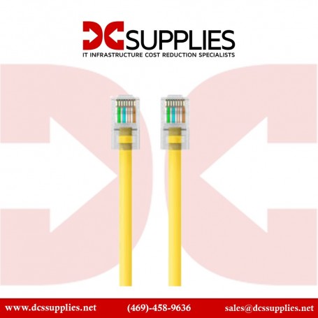 Belkin A3L980-50-YLW-S SNAGLESS CAT6 Patch Cable  RJ45M/RJ45M 50 Yellow (A3L980-50-YLW-S)