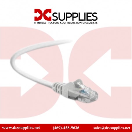 Belkin A3L791-01-WHT-S CAT 5e RJ45 Patch Cable 1-Ft White Snagless (A3L791-01-WHT-S)