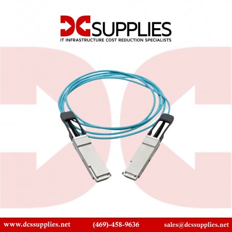 Tripp Lite N28F-15M-AQ QSFP+ InfiniBand Fiber Optic Cable 15M (N28F-15M-AQ)