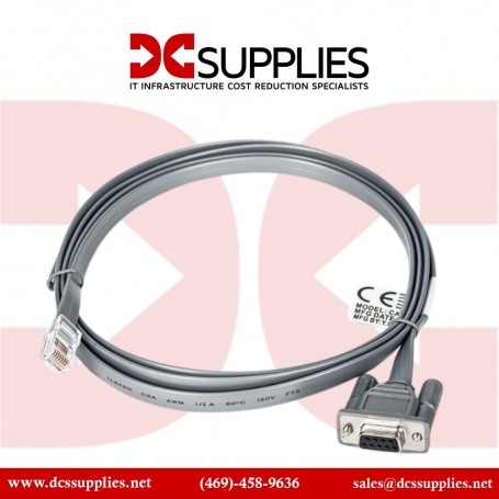 Vertiv CAB0036 RJ45 to DB9F 6 Cross Cable Comp with All Cyclade Serial Products (CAB0036)