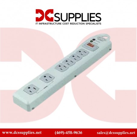 Belkin F9D600-15-DP 6 Outlet Metal Surge Protector with 15ft Power Cord (F9D600-15-DP)