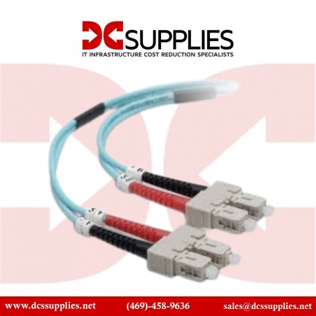 Belkin F2F40277-10M-G Fiber Patch Cable SC/SC1 10 Gig Aqua 10M 50/125 (F2F40277-10M-G)
