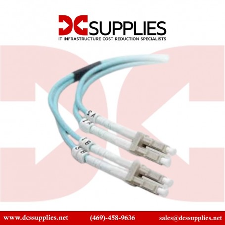 Belkin F2F402LL-10M-G 10M Lo MMF Aqua Fo Cable LC/LC 50/125 10GB (F2F402LL-10M-G)