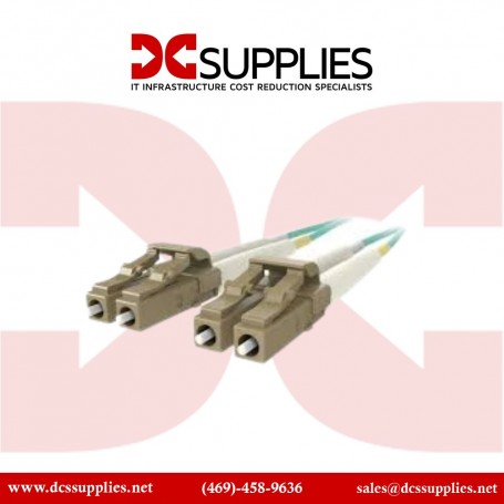 Belkin F2F402LL-10M-G 10M Lo MMF Aqua Fo Cable LC/LC 50/125 10GB (F2F402LL-10M-G)
