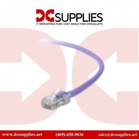 Belkin A3L791-06-PUR-S 6FT CAT 5E Purple Patch Cable (A3L791-06-PUR-S)