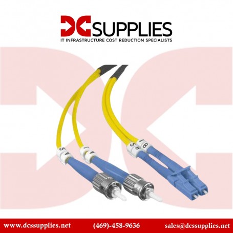 Belkin F2F802L0-10M Duplex Fiber Optic Cable / LC/ST/8.3/125/ 10 Meters (F2F802L0-10M)