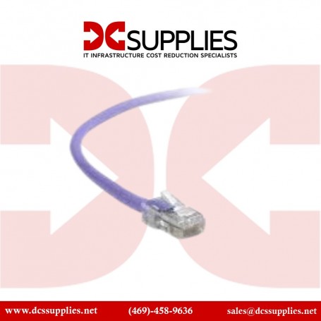 Belkin A3L980-25-PUR-S CAT6 Snagless Patch Cable / RJ45M/RJ45M/ 25 (A3L980-25-PUR-S)