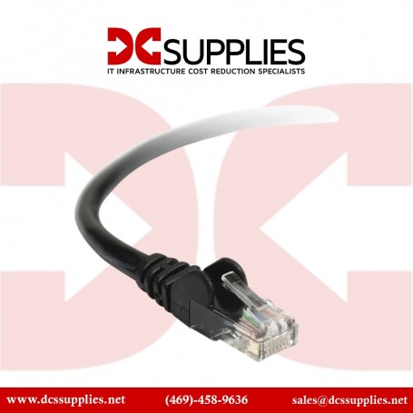 Belkin A3L781-10-BLK CAT5E Patch Cable RJ45M/RJ45M/10 Black (A3L781-10-BLK)
