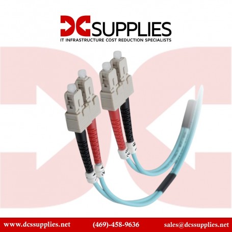 Belkin F2F40277-02M-G Fiber Patch Cable SC/SC1 10 Gig Aqua 2M 50/125 (F2F40277-02M-G)