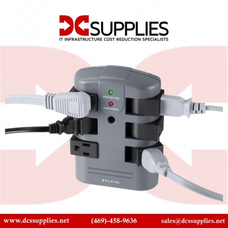 Belkin BP106000 6-Outlet Pivot-Plug Surge Protector (BP106000)