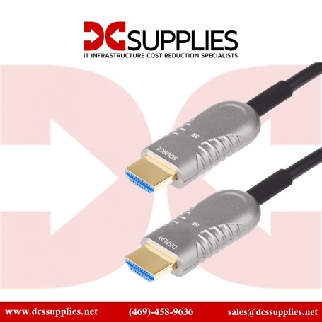 StarTech 8K-A-50F-HDMI-CABLE Hybrid Active Optical Cable (AOC) 50ft (15m) HDMI 2.1 (8K-A-50F-HDMI-CABLE)
