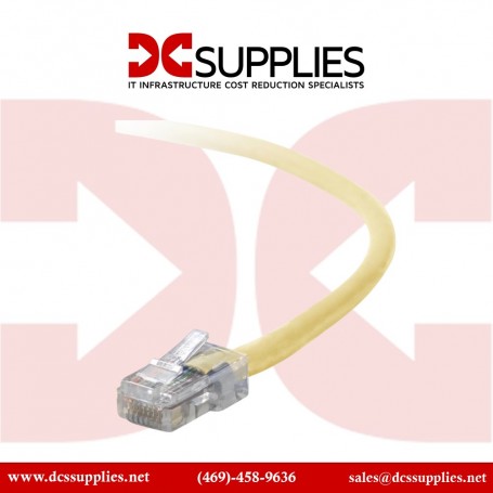 Belkin A3L781-07-YLW CAT5E Patch Cable RJ45M/RJ45M 7ft Yellow (A3L781-07-YLW)