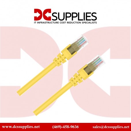 Belkin A3L980-06-YLW-S 6FT CAT6 Yellow Snagless Patch Cable RJ45 M/M (A3L980-06-YLW-S)