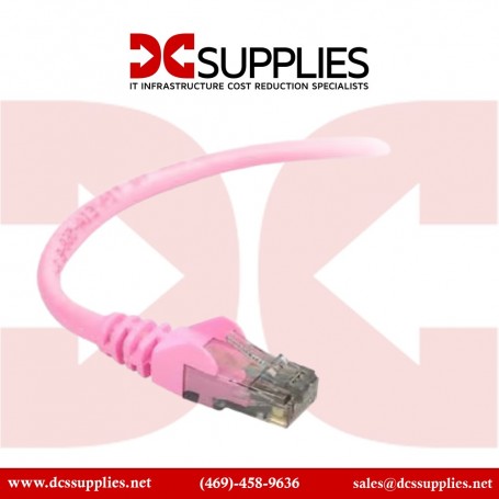 Belkin A3L980-15-PNK-S 15FT CAT6 Snagless Patch Cable UTP Pink PVC Jacket (A3L980-15-PNK-S)