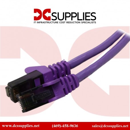 Belkin A3L980-14-PUR-S CAT6 Patch Cable, Purple, Snagless, 14FT (A3L980-14-PUR-S)