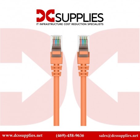 Belkin A3L980-20-ORG-S CAT6 Snagless Patch Cable RJ45M/RJ45M 20 Orange (A3L980-20-ORG-S)