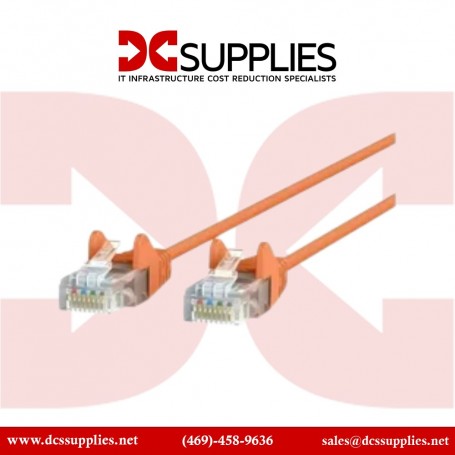 Belkin A3L980-20-ORG-S CAT6 Snagless Patch Cable RJ45M/RJ45M 20 Orange (A3L980-20-ORG-S)