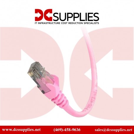 Belkin A3L980-03-PNK-S CAT6 Snagless Networking Patch Cable 3-Ft Pink (A3L980-03-PNK-S)