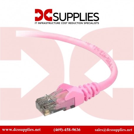 Belkin A3L980-03-PNK-S CAT6 Snagless Networking Patch Cable 3-Ft Pink (A3L980-03-PNK-S)