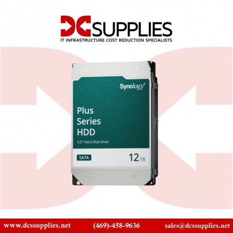 Synology HAT3310-12T SATA Hard Disk Drive Plus Series - 3.5" 7200RPM NAS HDD (HAT3310-12T)