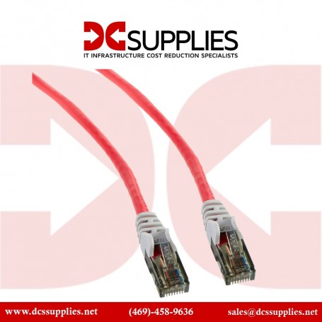 Belkin A3X189-03-RED-S 3FT Cable CO CAT6 Snagless-4PAIR RJ45M/M Red (A3X189-03-RED-S)