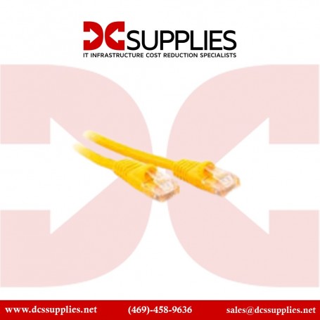 C2G C2G30168 3FT CAT6A Yellow Slim Ethernet (C2G30168)