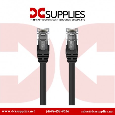 Belkin A3L980-15-BLK-S 15FT Cable CAT6 Snagless-Patch RJ45M RJ45M Black (A3L980-15-BLK-S)