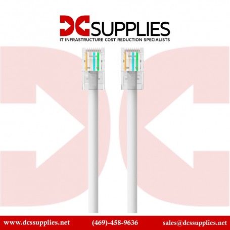 Belkin A3L791-15-WHT-M cat5e molded patch cable - 15 ft - white (A3L791-15-WHT-M)