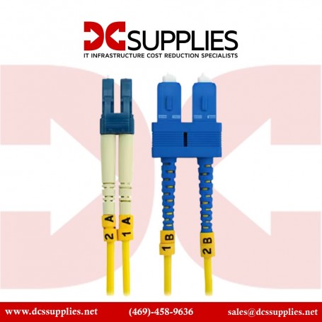 Belkin F2F802LL-50M Fiber Optic Cable LC-LC Duplex/SM 50M (F2F802LL-50M)