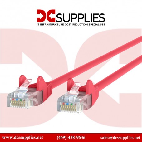 Belkin A3L791-25-RED-H CAT5E Shielded Patch Cable RJ45M/RJ45M 25 Red SH (A3L791-25-RED-H)