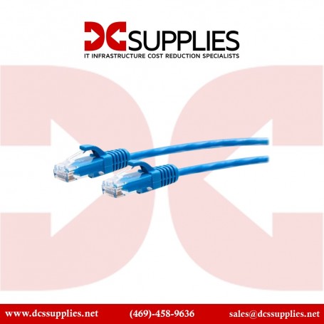 C2G C2G30133 9FT CAT6A Blue Slim Patch Cable (C2G30133)