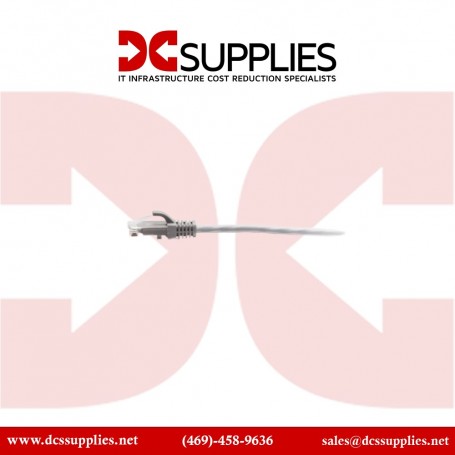 C2G C2G30124 25FT CAT6A Gray Slim Ethernet (C2G30124)
