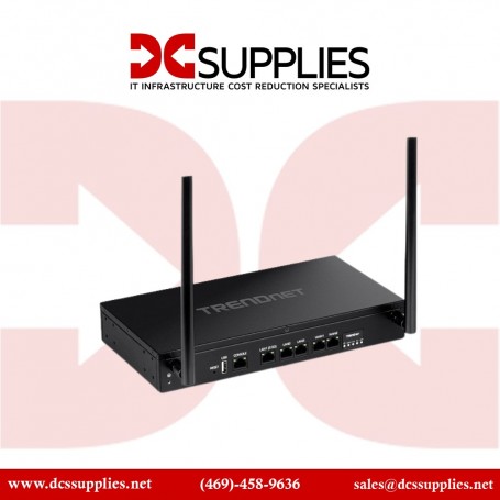 TRENDnet TEW-929DRU-CA AX1800 Dual-Band WiFi 6 Gigabit Dual-WAN VPN SMB Router (TEW-929DRU-CA)